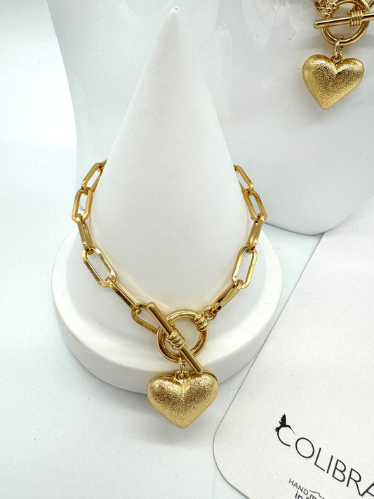 Colibra Heart Bracelet