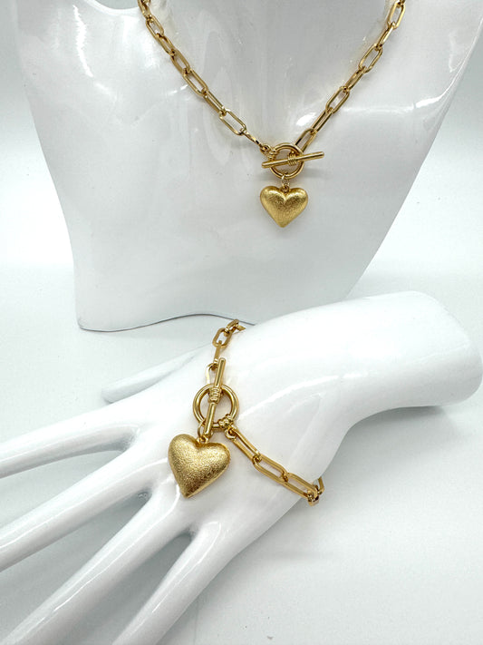 Colibra Heart Bracelet
