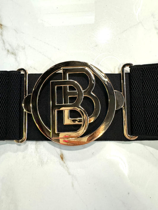 Black BB strap on rubber