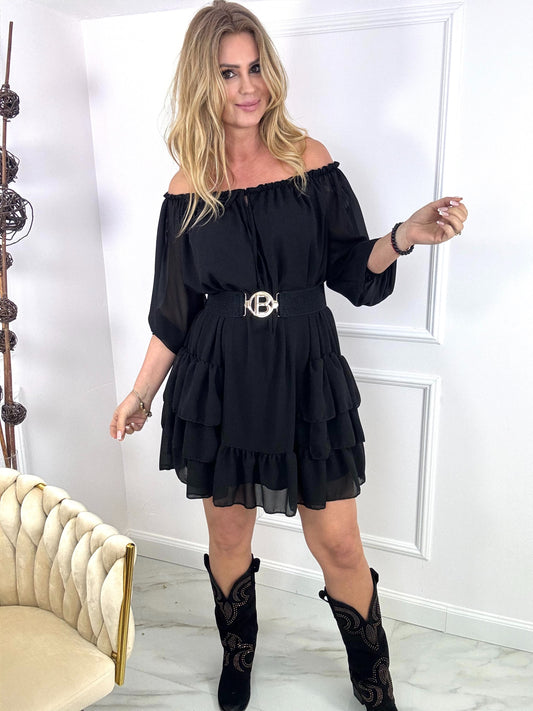 Sukienka hiszpanka czarna