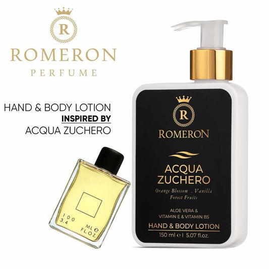 PERFUMOWANY BALSAM DO CIAŁA I RĄK ROMERON - ACQUA ZUCHERO 150ml