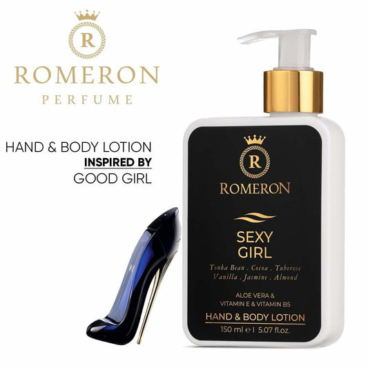 PERFUMOWANY BALSAM DO CIAŁA I RĄK ROMERON - SEXY GIRL 150ml