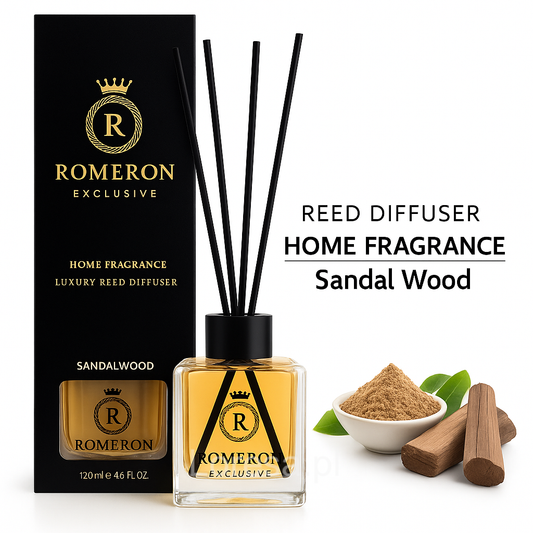 Patyczki Zapachowe - Drzewo Sandałowe Romeron Exclusive 120ml ROMERON