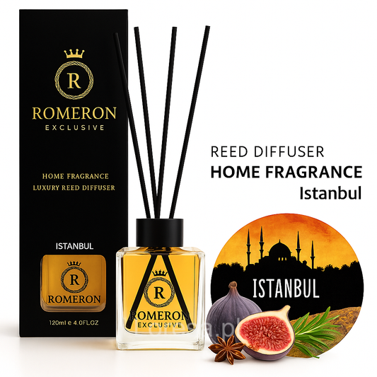 Patyczki zapachowe - dyfuzor zapachowy ROMERON - ISTANBUL