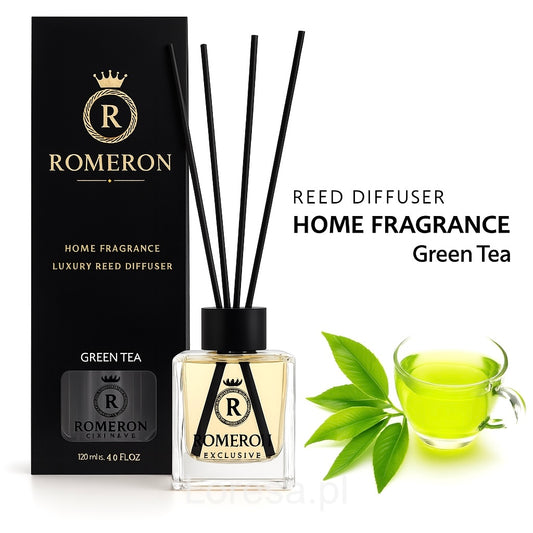 Patyczki Zapachowe - Green Tea Romeron Exclusive 120ml