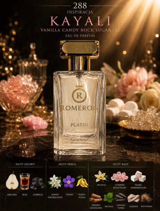 Perfumy Romeron - 288 Kayali Vanilla Candy Rock Sugar | 42 Eau de Parfum