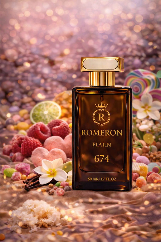 PERFUMY ROMERON  674 Inspiracja Laky Candy Monte